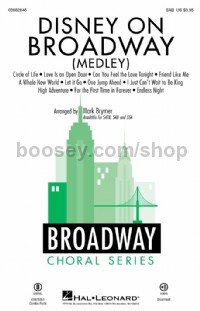 Disney on Broadway (Medley) (SAB Voices)