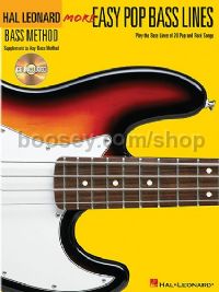 More Easy Pop Bass Lines (+ CD)
