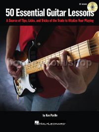 50 Essential Guitar Lessons (Book & CD)