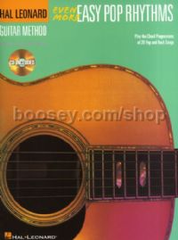 Even More Easy Pop Rhythms Hal Leonard Guitar (Bk & CD)