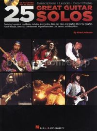 Great Guitar Solos (25) (Book & CD)