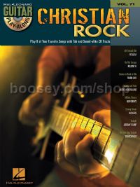 Guitar Play Along 71 Christian Rock (Book & CD)