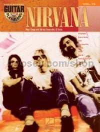 Guitar Play Along 78 Nirvana (Bk & CD)