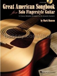 Great American Songbook For Solo Fingerstyle Guitar (Book & CD)