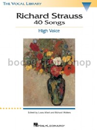Richard Straus: 40 Songs (High Voice)