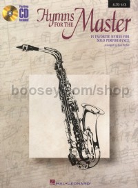 Hymns For The Master - alto sax (Bk & CD)