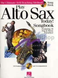 Play Alto Sax Today Songbook (Book & CD)