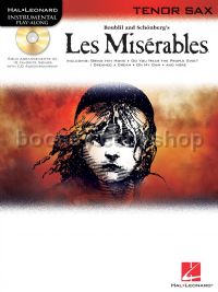 Les Misérables - Tenor Sax (Book & CD)