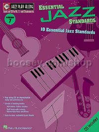 Jazz Play Along 07 Essential Jazz Standards (Jazz Play Along series) Book & CD