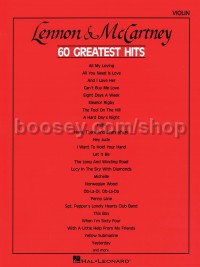 Lennon & McCartney 60 Greatest Hits (Violin)