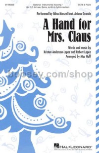 A Hand For Mrs Claus (SATB Voices)