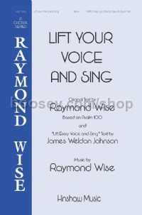 Lift Your Voice And Sing (SATB Voices)