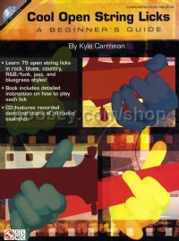 Cool Open String Licks Beginner's Guide Carmean (Book & CD)
