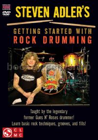 Getting Started With Rock Drumming Dv