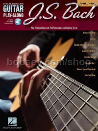 Guitar Play-Along Vol.151 - J S Bach (Book & Online Audio)
