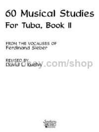 60 Musical Studies, Book 2 for tuba