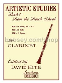 Artistic Studies, Book 1 (French School) for clarinet