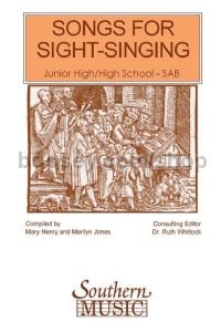 Songs for Sight Singing, Vol. 1: Junior High / High School for SAB choir