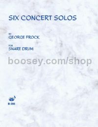 Six Concert Solos for snare drum