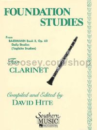 Foundation Studies Op. 63 for clarinet