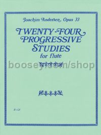 24 Progressive Studies op. 33 for flute