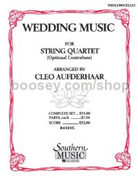 Wedding Music - cello part