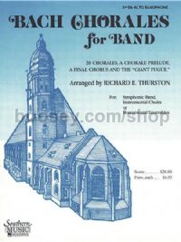 Bach Chorales for Band - alto saxophone part