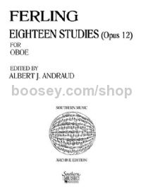 Eighteen Studies Op. 12 for oboe