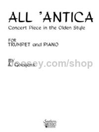 All 'Antica (Antica) for trumpet & piano