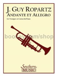 Andante and Allegro for trumpet & piano