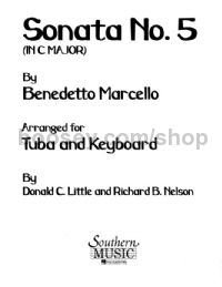Sonata No. 5 in C for tuba & piano