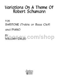 Variations on a Theme of Robert Schumann for euphonium & piano