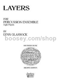 Layers for percussion ensemble (score)