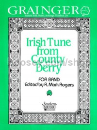 Irish Tune from County Derry for concert band (score & parts)