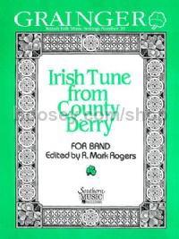 Irish Tune from County Derry for concert band (condensed score)