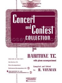 Concert and Contest Collection for Baritone (treble clef) (+ CD)