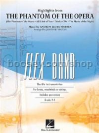 Highlights from The Phantom of the Opera for Flex-Band (score & parts)