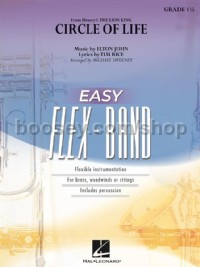 Circle of Life (from The Lion King) (Flexible Band Score & Parts)