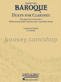 From the Baroque for clarinet duet