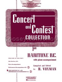 Concert and Contest Collection for Baritone (bass clef) (+ CD)