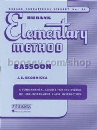 Rubank Elementary Method for bassoon