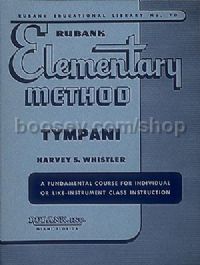 Rubank Elementary Method for timpani