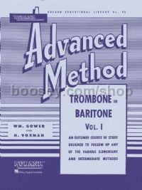 Rubank Advanced Method Vol. 1 for trombone / euphonium