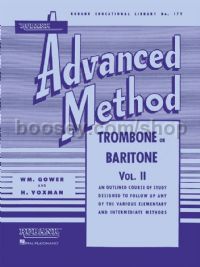 Rubank Advanced Method Vol. 2 for trombone / euphonium