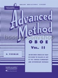 Rubank Advanced Method Vol. 2 for oboe