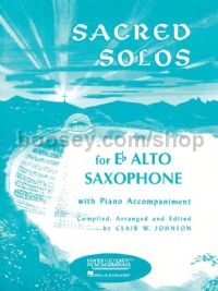 Sacred Solos for alto saxophone & piano