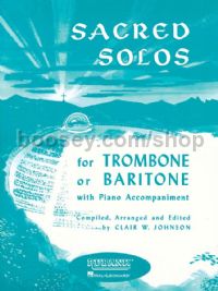 Sacred Solos for trombone/baritone & piano