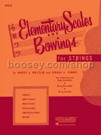 Elementary Scales and Bowings for viola