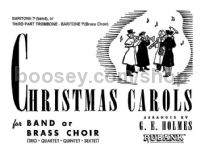 Christmas Carols for Band or Brass Choir - baritone (bass clef) part