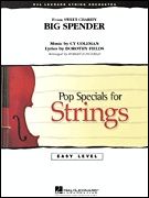 Big Spender (from Sweet Charity) (Easy Pop Specials for Strings)